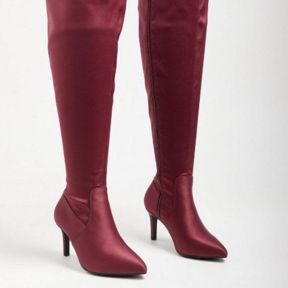 Torrid Over The Knee Heel Boot (WW) Size 11 - Picture 10 of 10